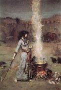 The Magic Circle John William Waterhouse